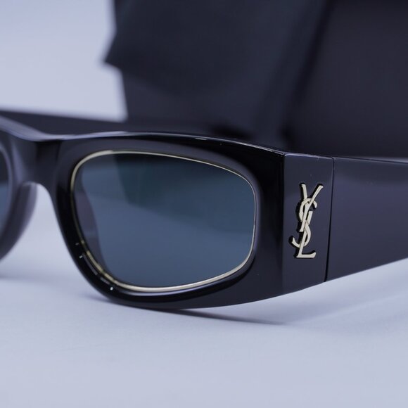 Final Price! Saint Laurent SL M140 RIM 001 Black/Grey Sunglasses main image 8